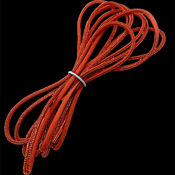 S 465 - Λουρί Στρας 0.6 cm. Πορτοκαλί